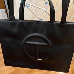 Telfar black bag, 15*11